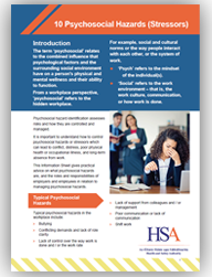 Managing Psychosocial Hazards in the Workplace 2023 thumbnail