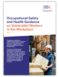 Occupational Safety and Health Guidance on Vulnerable Workers in the Workplace thumbnail